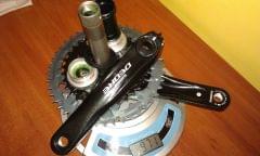 Shimano FC-M590 + SM-BB51